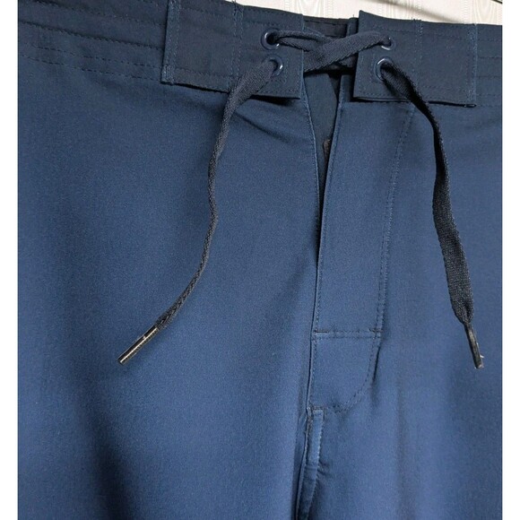 NWT Old Navy Swim Trunks Men 34 Swimwear Board Shorts UPF 40 Blue Ombre NEW - Picture 4 of 7